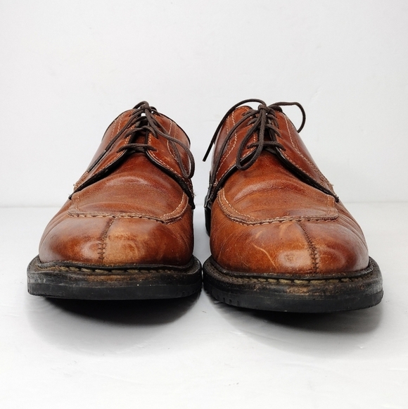 Allen Edmonds Wilbert Brown Leather Comfort Oxfords Shoes Sz 9.5 main image 6